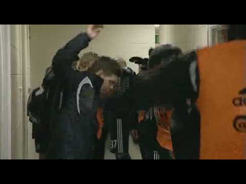 Liverpool FC players training