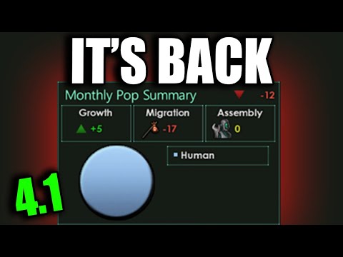 Stellaris 4.1 Announced and Pie Charts Are Coming Back! - Dev Diary #389
