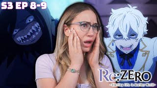REINHARD vs REGULUS!! FIRST TIME WATCHING RE:ZERO! S3 Episode 8 & 9