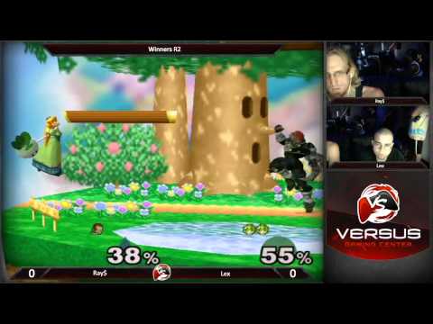 06/21/2015 Versus Weekly Melee - Ray$ (Ganon) vs Lex (Peach)