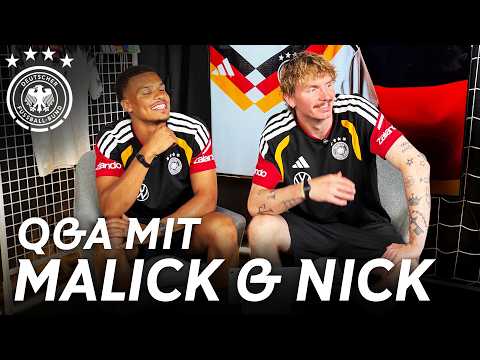 Q&A Livestream mit Malick Thiaw & Nick Woltemade 🇩🇪