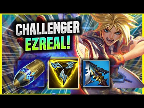 CHALLENGER TRIES EZREAL WITH NEW RUNES! - Korean Challenger Plays Ezreal ADC vs Varus! |