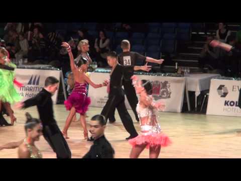 Ayan Zhumatayev - Liya Kazbekova, World Ch 10 dances, 1/4 final, Samba