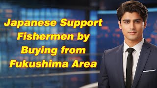 Japanese Support Fishermen by Buying from Fukushima Area #news #listeningenglishpractice