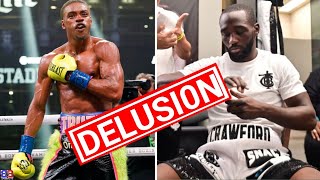 TERENCE CRAWFORD TEAM SAYS "BLUE BLOOD" IS "D" RIDER FOR ERROL SPENCE AND HE WILL GET KNOCKED OUT !