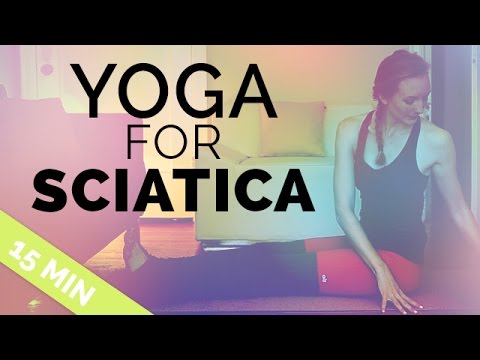 Yoga for Sciatica & Lower Back Pain | 15 min |  Yoga for Severe Sciatica & Sciatica Recovery