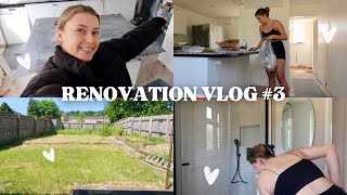 RENOVATION VLOG #3 | New flooring, bathroom issues and a kitchen island?! 🏠🔨