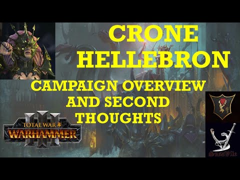 Total War: Warhammer 3 Immortal Empires Crone Hellebron - Dark Elves overview, guide