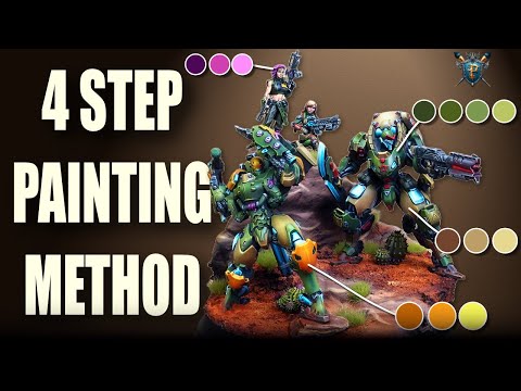 My 4-Step Method for Painting Big Miniatures Fast without Sacrificing Quality