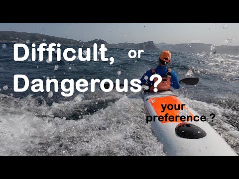 SURFSKI: Difficult OR Dangerous: The winter Reverse vs. the summer Regular Run