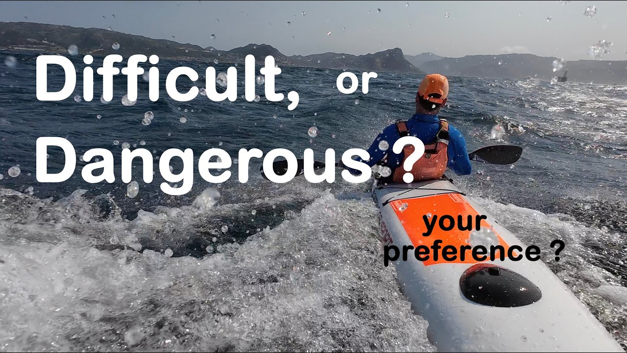 SURFSKI: Difficult OR Dangerous: The winter Reverse vs. the summer Regular Run