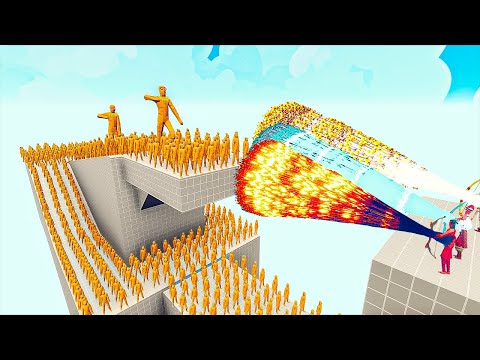 100x MUMMIES + 2x GIANT MUMMY vs EVERY GODS - Totally Accurate Battle Simulator TABS