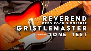 Video thumbnail for Reverend Greg Koch Gristlemaster Demo - Sherwood Music by Sherwood Music