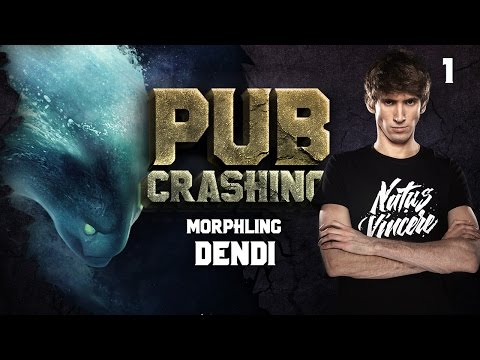 Pubs Crashing: Dendi on Morphling vol.1