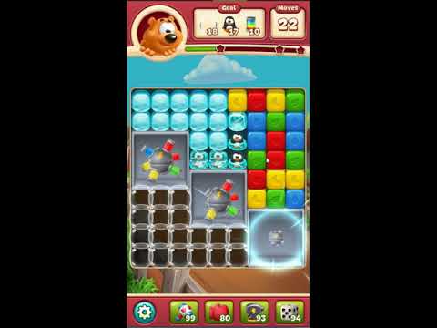 Toon Blast Level 3544 - NO BOOSTERS 🐻🐺🐱 | SKILLGAMING ✔️