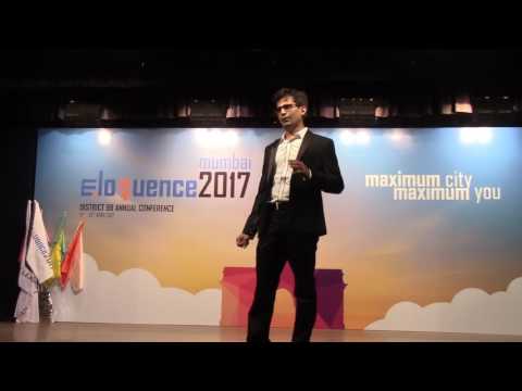 Deepak Ramnani Winning speech at Impromptu Speech Contest