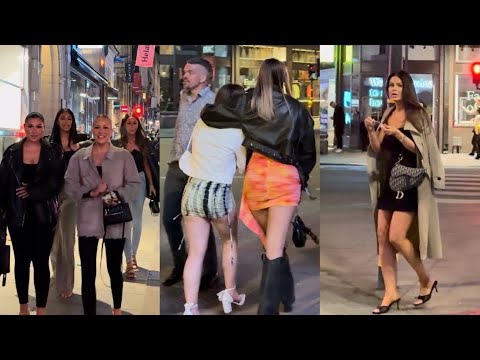 Crazy Nightlife in Stockholm 4K The most Attractive District (Full Tour)