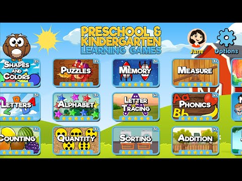 Preschool & Kindergarten Games Video