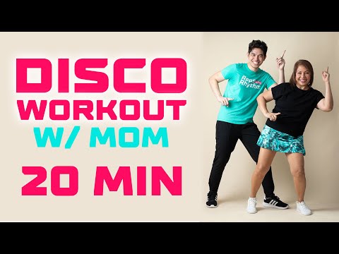 20 MIN DISCO WORKOUT with MOM • 2200 STEPS • Keoni Tamayo • Workout #227
