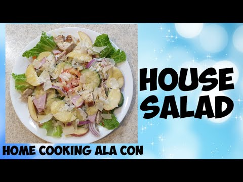 How to make House Salad #housesalad #vegetablesalad