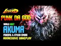 SF6🔥 PunkDaGod (AKUMA) World Best Killing Performance & Long Combos ! 🔥Ranked Match🔥SF6 DLC Replays🔥