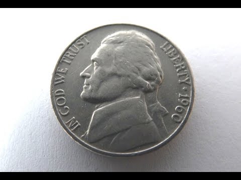 5 Cent USA 1960 - Jefferson Nickel Coin