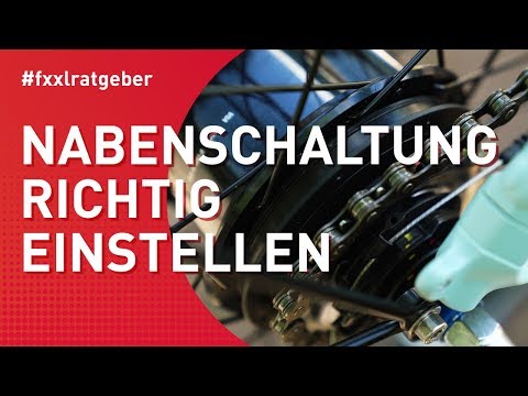 Adjusting the hub gear correctly - simple and effective!