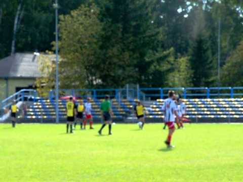 B-klasa Siedlce, 4.09.2011, MKS Mazovia - LZS Starawieś 3:0, parę akcji