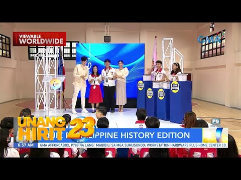 UH Quiz B- Philippine History Edition, panoorin! Unang Hirit