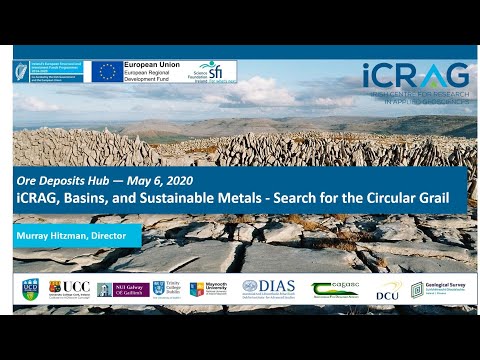 ODH008: iCRAG, Basins, and Sustainable Metals – Search for the Circular Grail – Murray Hitzman