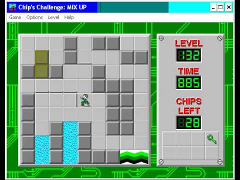 Chip's Challenge 1 Level 132 (Mix Up) - 683 seconds