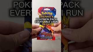 One More Destined Rivals Sleeved Boosters!! | Day 41 Of Opening A Pokemon Pack For Every Mile I Run