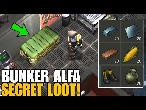THIS SECRET LOOT IN BUNKER ALFA IS EXTREMELY OP! (only 0.4% know) - Last Day on Earth: Survival