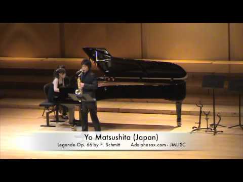 3rd JMLISC Yo Matsushita (Japan) Legende Op. 66 by F. Schmitt