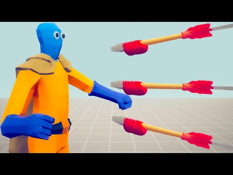 1000x OVERPOWERED BALLOON ARROW vs UNITS - Totally Accurate Battle Simulator TABS