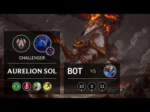 Aurelion Sol Bot vs Ezreal - BR Challenger Patch 9.24