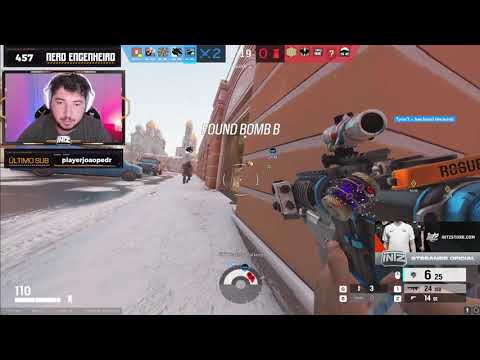 KRL NERD, QUE TAPINHA HEIN KKKK - MELHORES MOMENTOS RAINBOW SIX SIEGE