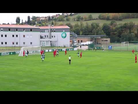 14/10/2018 [U17 Nat.] ASSE 6 - Montceau 2 (But de Marie-Gaël Mukanya)