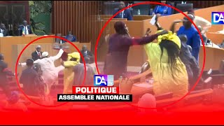 Assemblée nationale : Massata Samb giffle Amy Ndiaye Gniby, le président suspend la séance Assemblée nationale : Massata Samb giffle Amy Ndiaye Gniby, le président suspend la séance