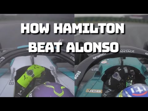 How did Hamilton beat Alonso in the wet? | 2024 Chinese Grand Prix Sprint Qualifying SQ3