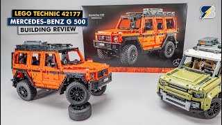 LEGO Technic 42177 Mercedes-Benz G 500 PROFESSIONAL Line detailed building review thumbnail