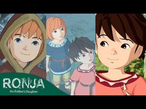 @RonjatheRobbersDaughter - Ronja and Birk's Best Bits | Compilation | Anime From Studio Ghibli