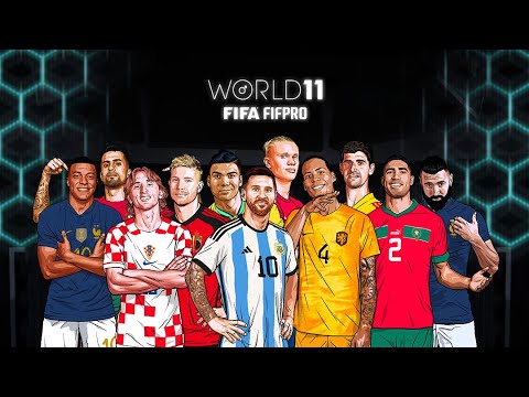 🤩 REVEALED: 2022 FIFA FIFPRO Men's World 11 | Lionel Messi, Kylian Mbappe & more!