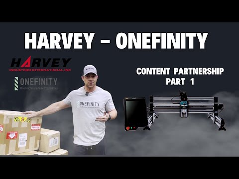 Harvey - Onefinity Partnership Part 1 - Elite Foreman CNC Setup @OnefinityCNC