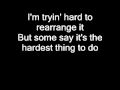 Saving Abel 18 Days (Duane Smith Cover) Lyric ...