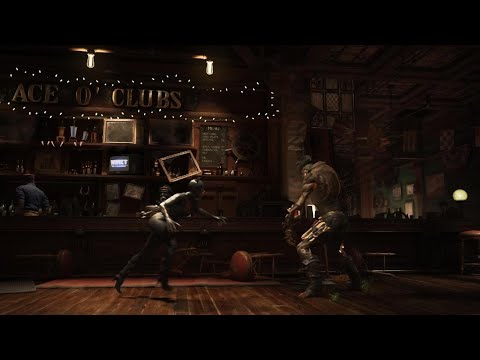 Catwomen vs Scarecrow practice mode battle