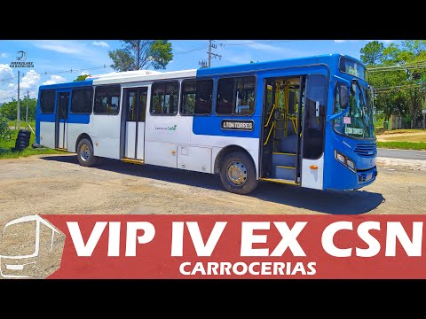 #CARROCERIAS(3) - Caio Apache Vip IV - Consor Sorocaba (Ex CSN - Salvador)