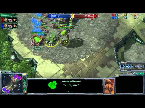 xSix Sleep (Z) vs TSL Hyun (Z) - G4 - StarCraft 2 - SC1684