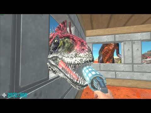 Fight For Survival on Mars Against Vicious Enemies. FPS Perspective! Animal Revolt Battle Simulator