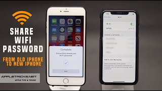 Share Wifi Password From iPhone 6, 7 plus, 8 plus to iPhone X, XR & XS MAX